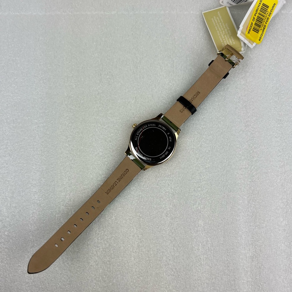 ( no battery) Michael kors Lexington Green Floral 36mm Watch - Picture 3 of 5